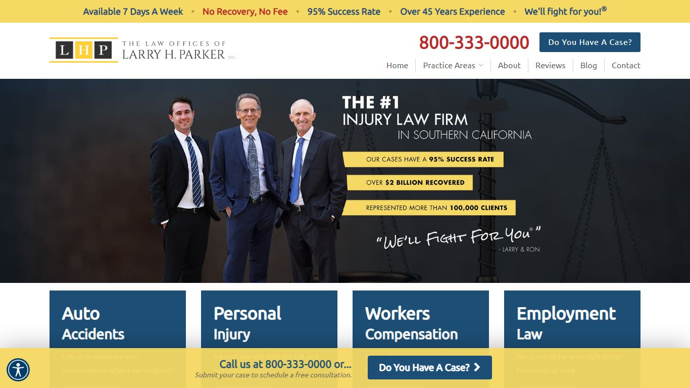 Law Offices of Larry H. Parker - Car Accident Lawyers in Los Angeles